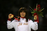 Japan's Saori Yoshida won the gold medal in the Women's Freestyle 55 kg in the 2004 and 2008 Summer Olympics. One of the best female wrestlers ever, she carries a 119-match win streak into the Olympics.