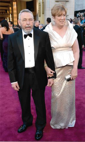 <p>courtesy JONNA MENDEZ</p> Jonna Mendez says husband Tony (at the 2013 Academy Awards for Argo, in which he was played by Ben Affleck) was her “life raft."