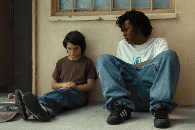 A24 Sunny Suljic and Na-Kel Smith in 'Mid90s'