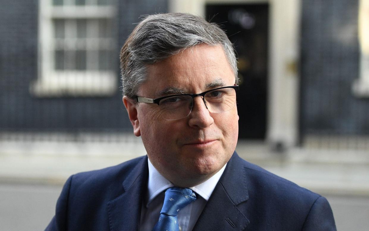 Lord Chancellor and Secretary of State for Justice, Robert Buckland arrives at Downing Street ahead of the Cabinet Meeting on September 15 - Leon Neal/Getty Images