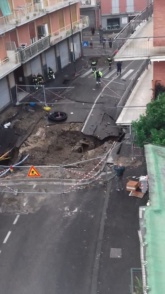 Tragedia sfiorata a Napoli