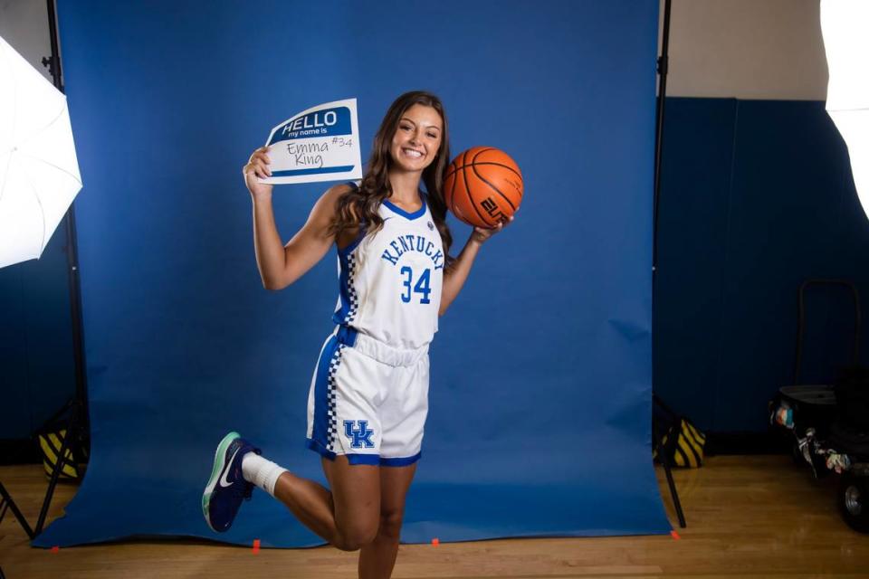 A lifelong UK fan, Emma King said she first told her father she wanted to play basketball for the Wildcats when she was in fifth grade.
