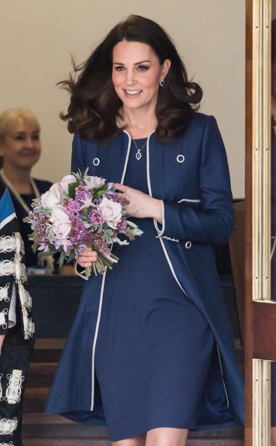 Kate's looked amazing as she's continued her schedule of public events in the leadup to baby number three. Photo: Getty