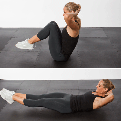 Moderate Intensity Minute: V Sit-Ups