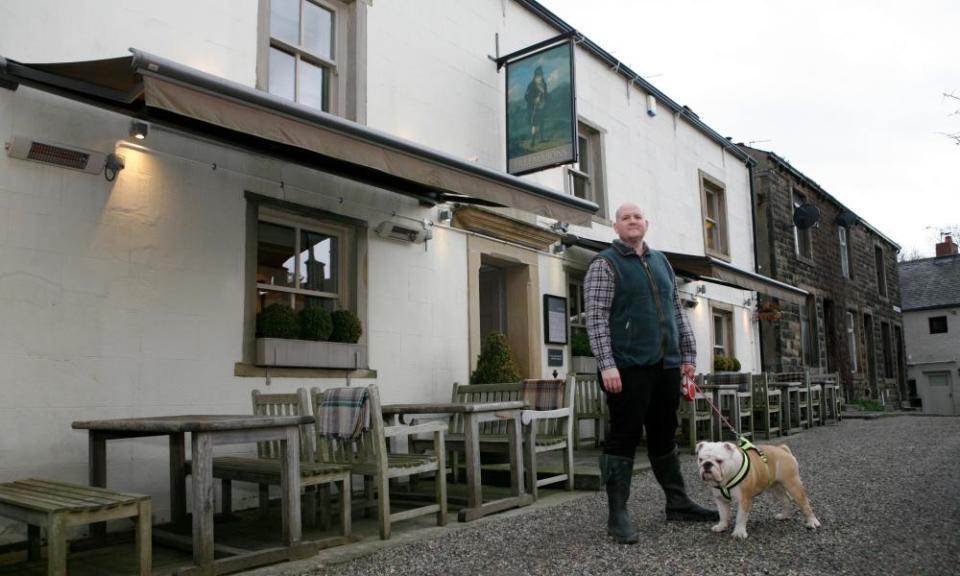 Chef proprietor Steven Smith of the Freemasons at Wiswell.