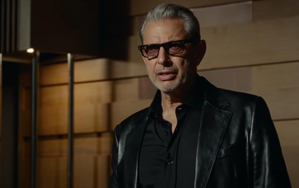 Jeff Goldblum in "Jurassic World: Dominion."