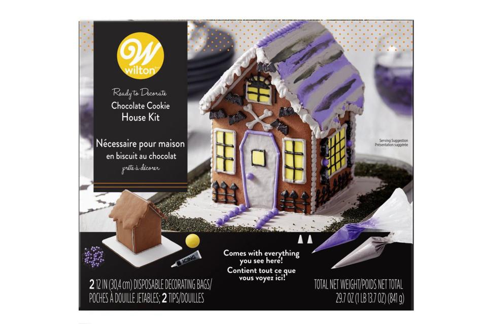 Pre-Assembled Halloween Chocolate Cookie House