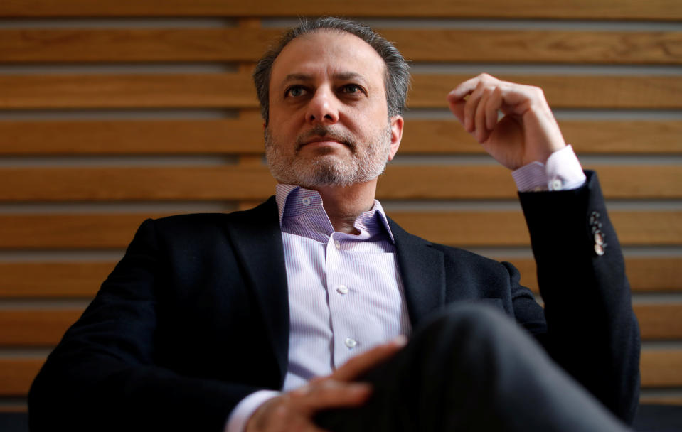 Former U.S. Attorney for the Southern District of New York Preet Bharara poses for a photograph during an interview in New York City, New York, U.S. March 13, 2019.  (Photo: Mike Segar/Reuters)