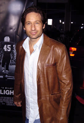 David Duchovny at the Hollywood premiere of Universal Pictures' Friday Night Lights