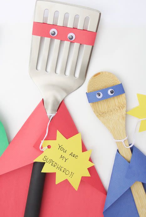 fathers day kitchen tool superheroes