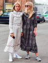 <p>It was a struggle to narrow this down to one street style snap but what better way to wear the smock dress than with a pair of lace-ups? Seek inspo from the Scandi pack this season. <em>[Photo: @ganni]</em> </p>