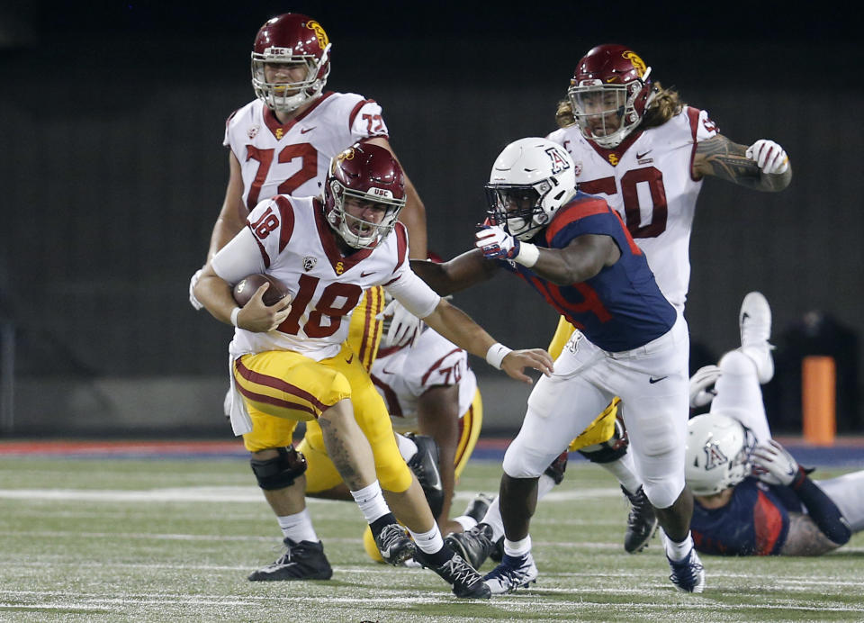 Can USC bounce back from a 1-2 start to win the Pac-12 South? (AP Photo/Rick Scuteri)