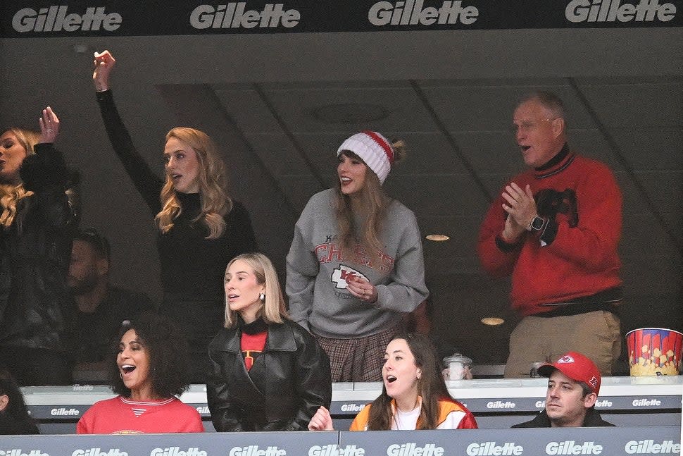 Scott Swift joined Taylor in the Suites During the Game 