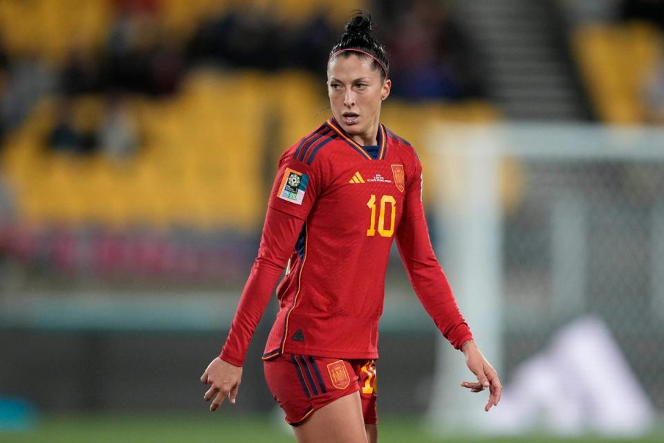 Spanish striker Jenni Hermoso (AP)