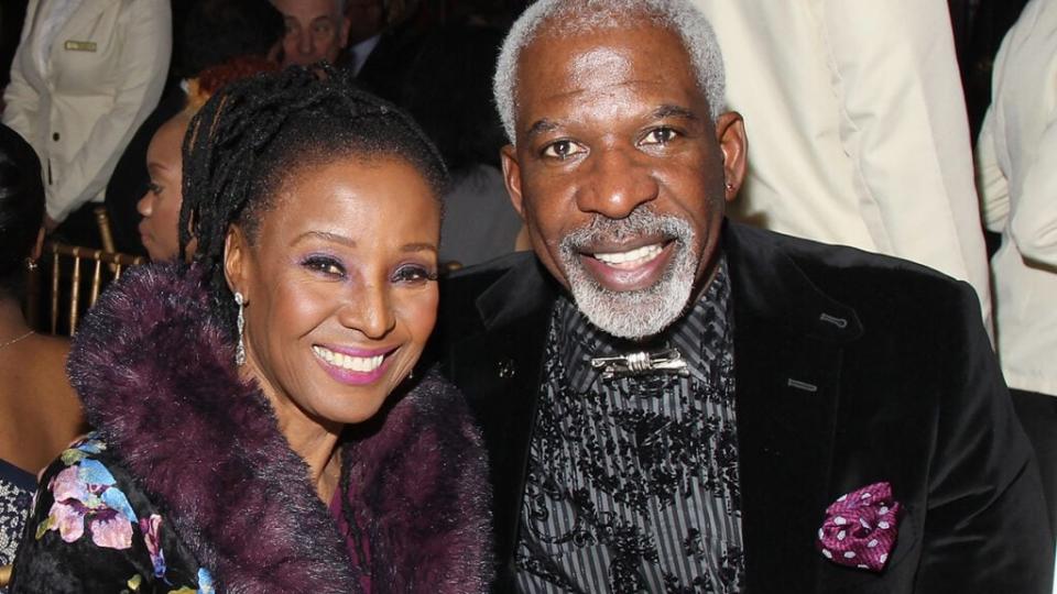 B. Smith and Dan Gasby attend “For the Love Of Our Children Gala” hosted by the National CARES Mentoring Movement on January 25, 2016 in New York City. (Photo by Bennett Raglin/Getty Images for National CARES Mentoring Movement)