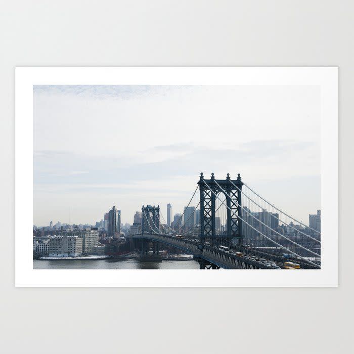 53) Manhattan Bridge Art Print