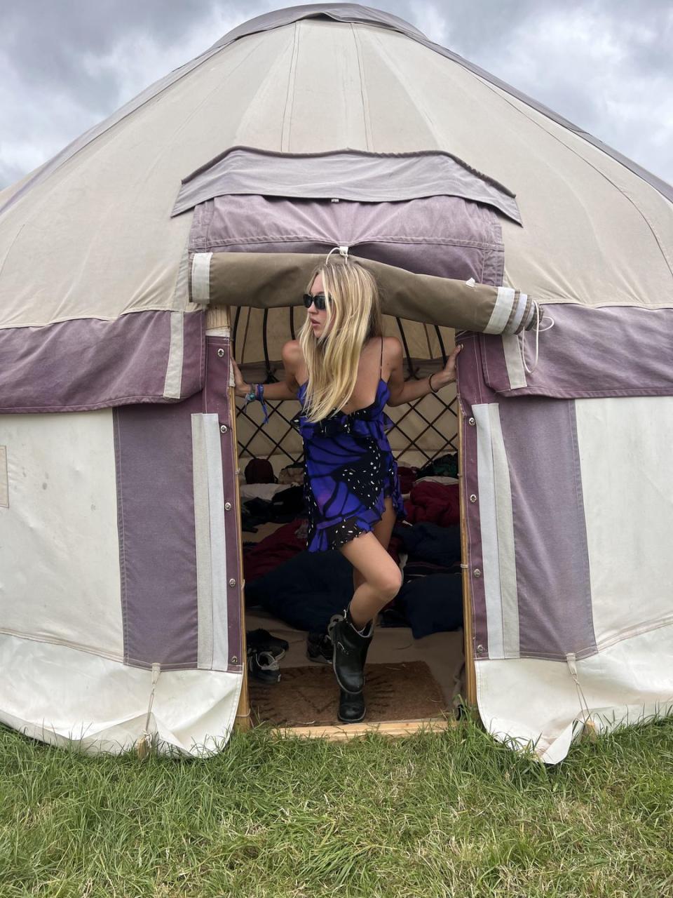 lila moss glastonbury 2024