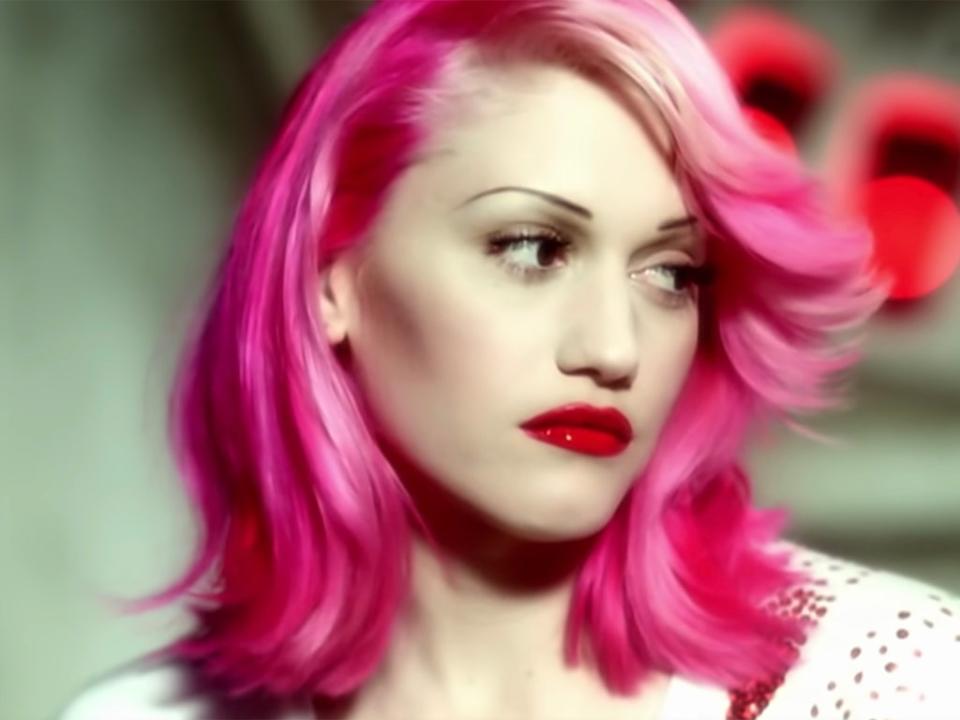 Gwen Stefani in the video for No Doubt’s ‘Simple Kind of Life' (Interscope Records)