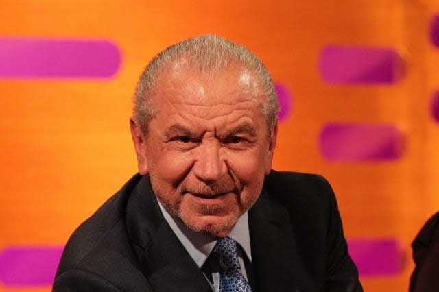 Lord Sugar criticised for sharing coronavirus conspiracy theory on social media