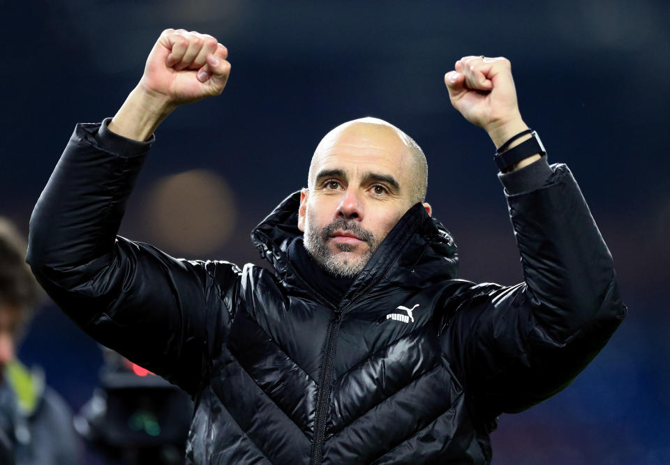 Pep Guardiola guided Manchester City to the Premier League title yet again. (Photo by Matt McNulty - Manchester City/Manchester City FC via Getty Images)