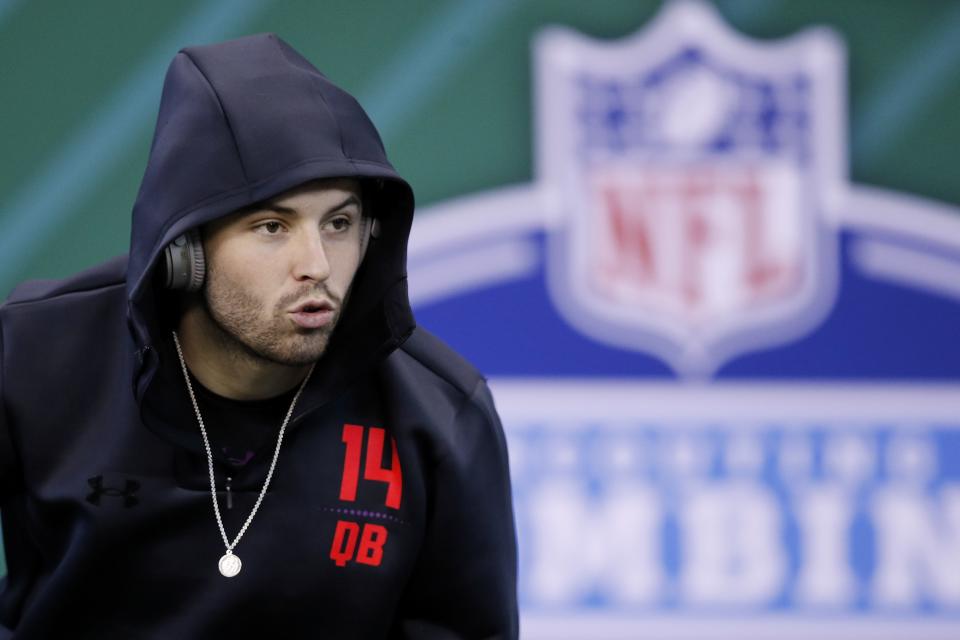 Baker Mayfield will not attend the NFL Draft, despite pressure to do so