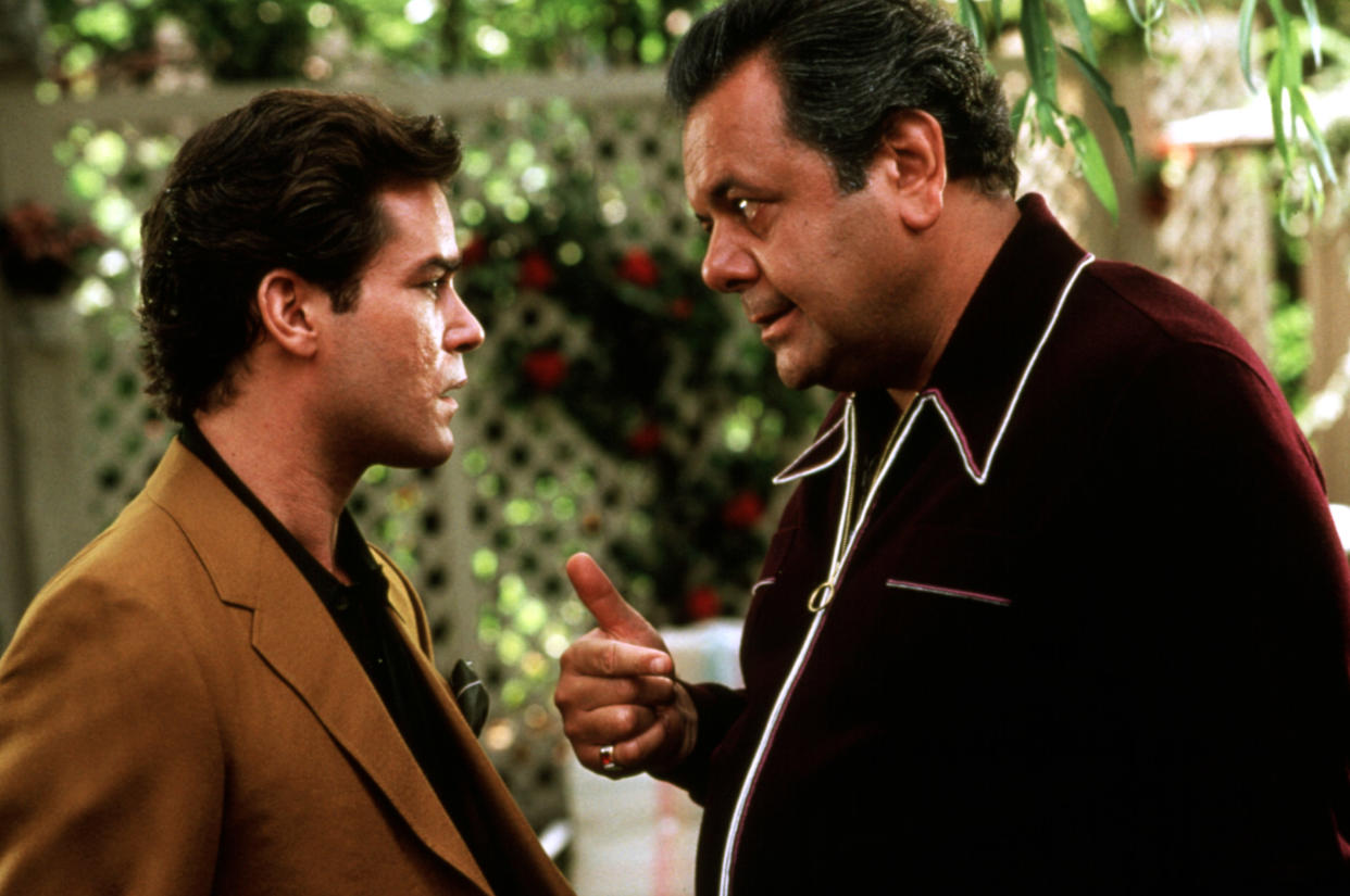 Ray Liotta and Paul Sorvino in 1990’s “Goodfellas” - Credit: Everett