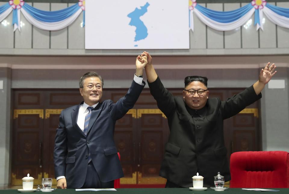 Here’s a list of items in the latest North and South Korea peace agreement