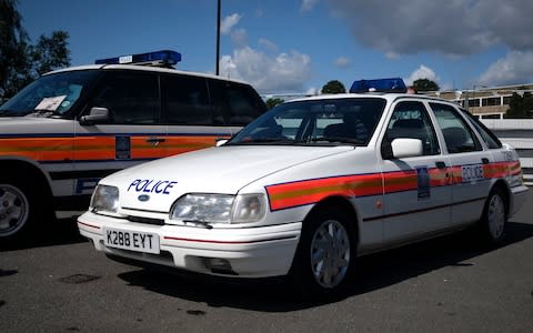 Ace Cafe London, Classic Police Cars - Credit: Christopher Pledger