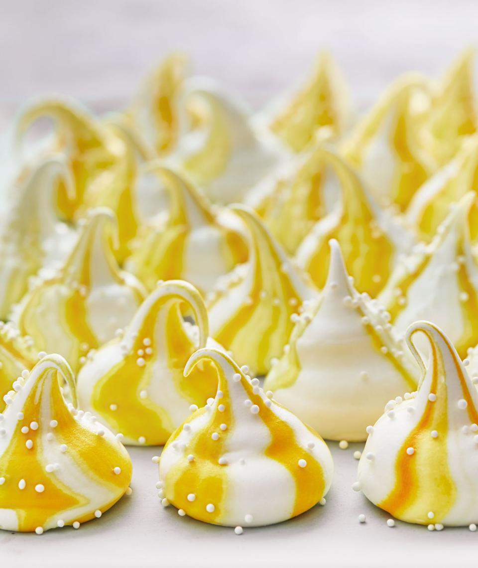 Lemon Drop Meringues