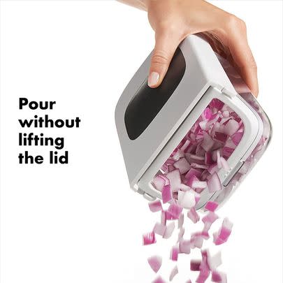 And this 38%-off OXO Good Grips vegetable chopper has an easy-pour opening to remove your cut-up food.