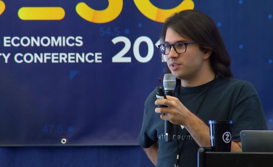 Vlad Zamfir ethereum cryptocurrency ETH