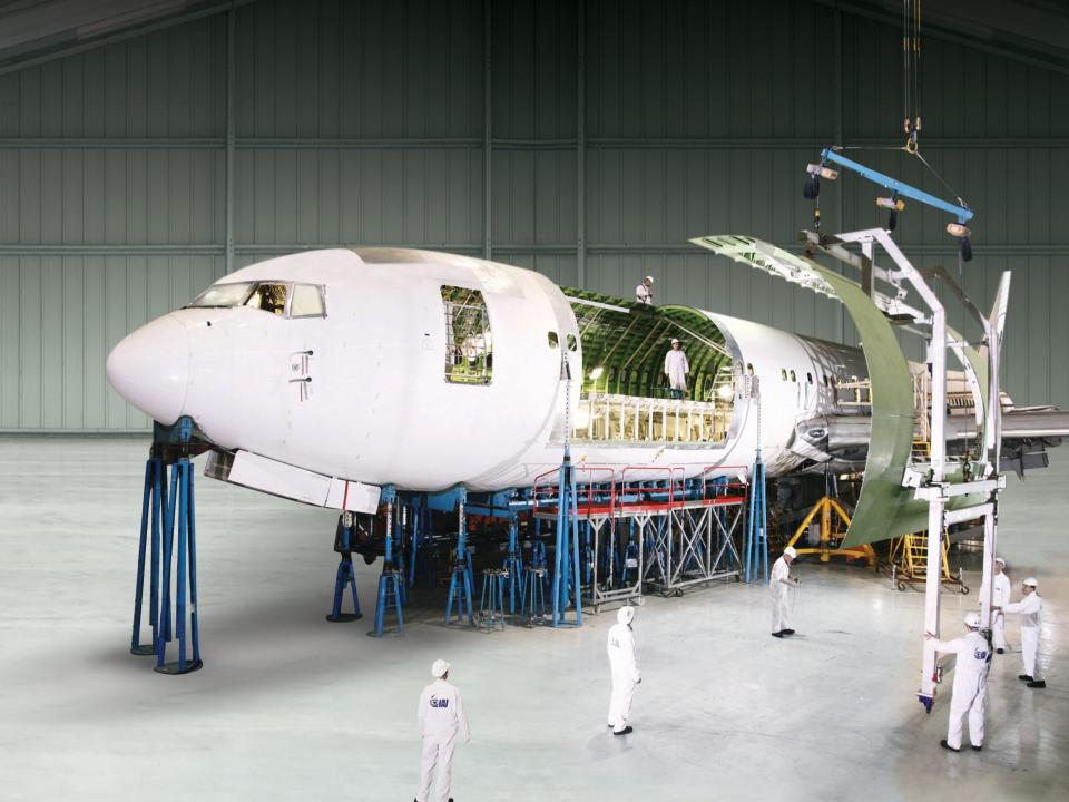 Boeing 767-300ER cargo conversion