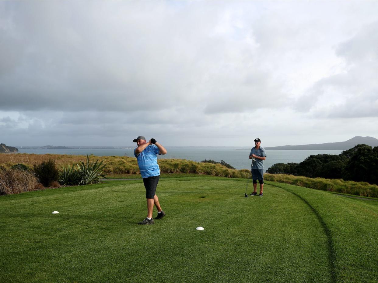 new zealand golf course