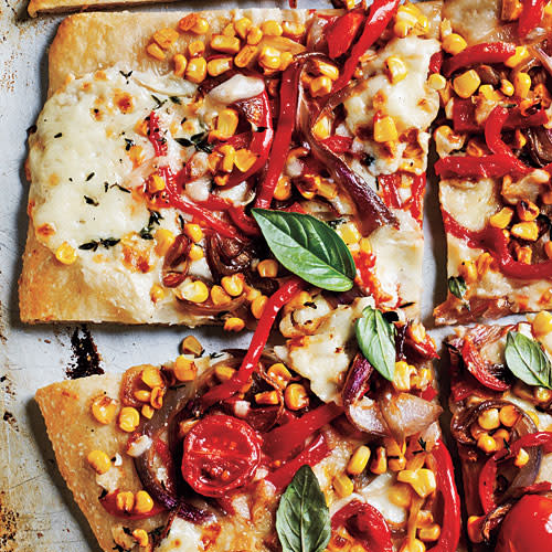 Local Farmers' Market Pizza