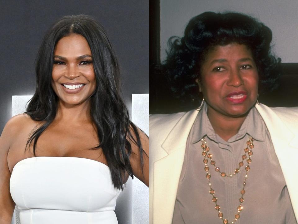 Nia Long and Katherine Jackson.