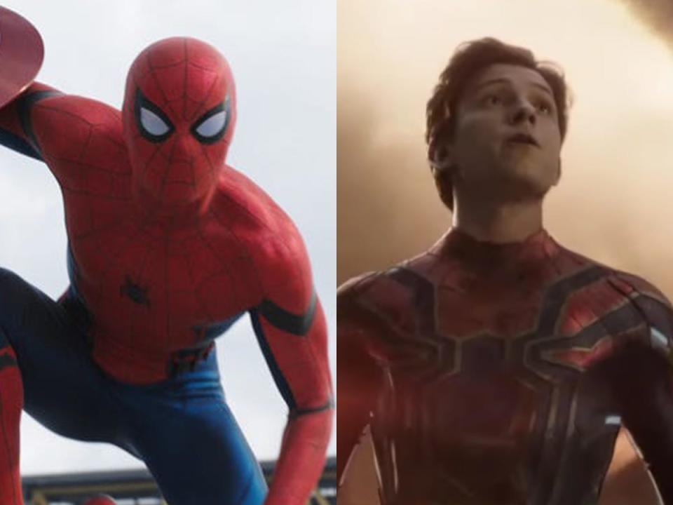spider man then and now