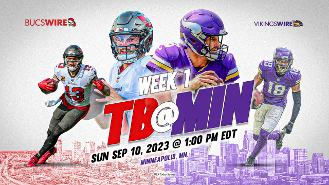 Buccaneers vs. Vikings Week 1: How to watch, listen and stream