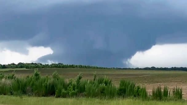 PHOTO: A tornado forms on June 14, 2023, in Blakely, Ga. (Rand McDonald via AP)