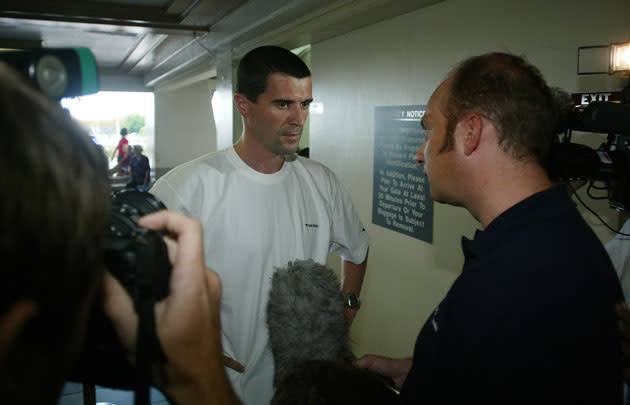 Roy Keane famously walked out on Ireland ahead of the 2002 World Cup - but the disagreements with Mick McCarthy began before Saipan (REUTERS)