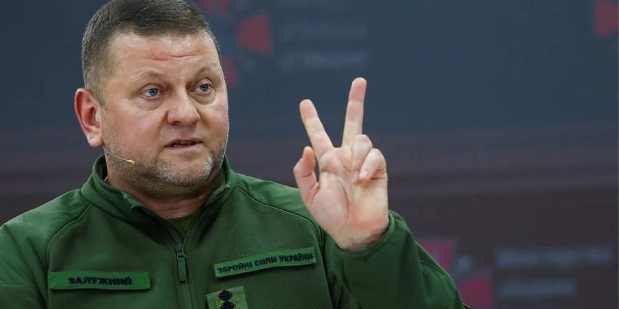 Ukrainian Armed Forces Commander-in-Chief Valerii Zaluzhnyi
