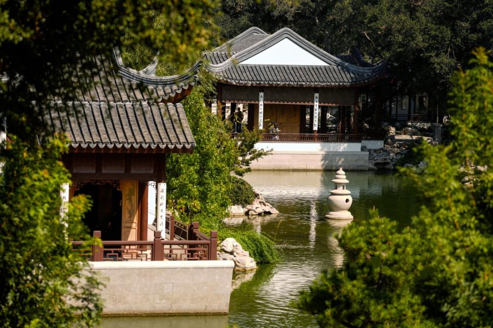 The Chinese Garden at The Huntington Library, Art Museum, and Botanical Gardens.