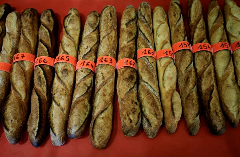 The French baguette, one of the abiding symbols of the nation, was given UNESCO heritage status in 2022 (STEPHANE DE SAKUTIN)