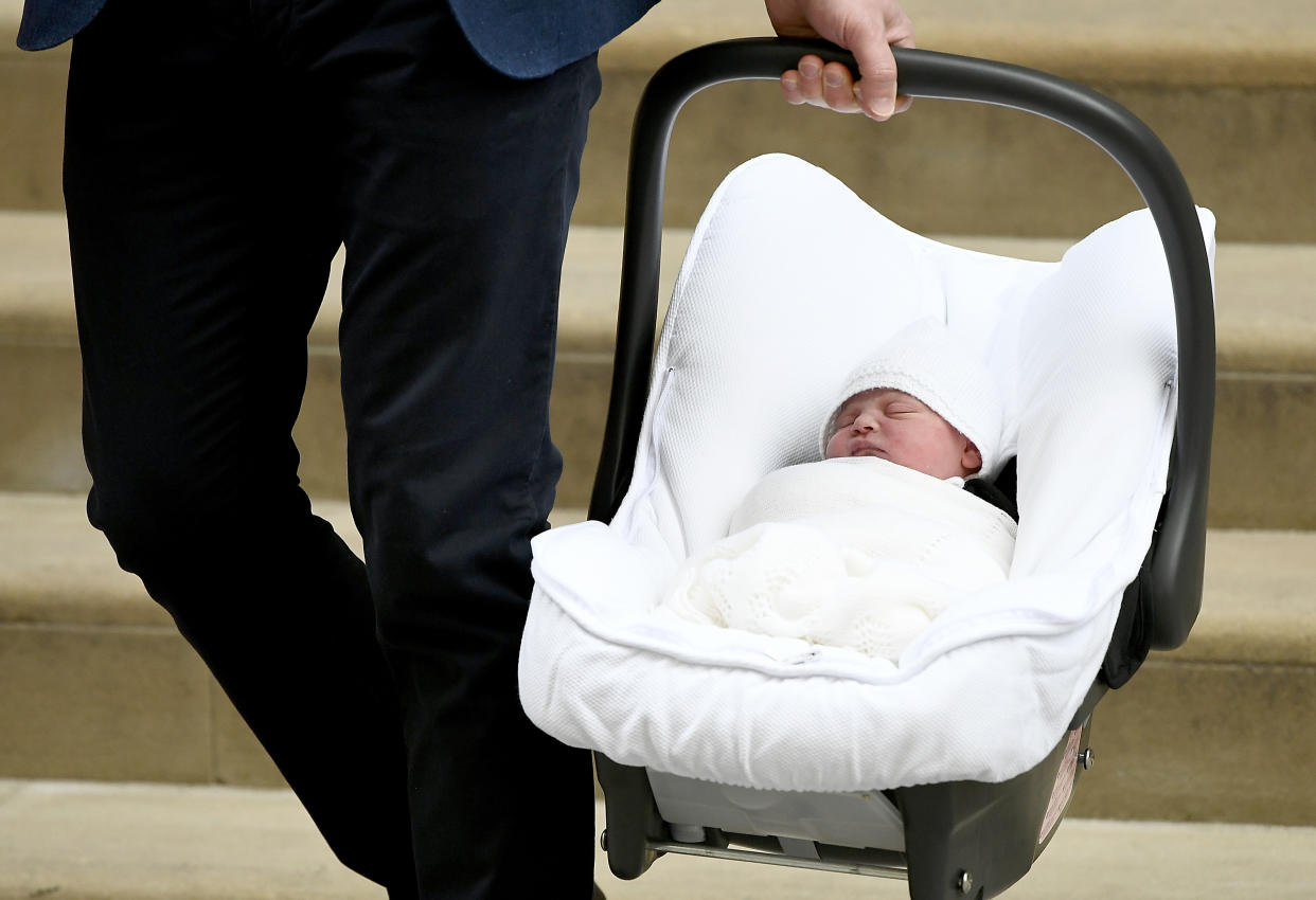 Prince Louis was born on April 23rd 2018 [Photo: Getty]