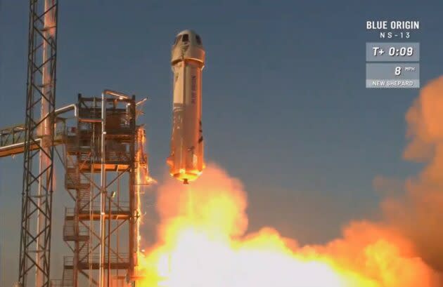 New Shepard launch