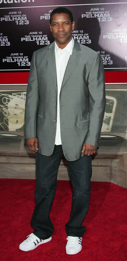 The Taking of Pelham 123 LA Premiere 2009 Denzel Washington