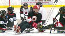 Canada's Paralympic success inspires young Alberta sledge hockey athletes