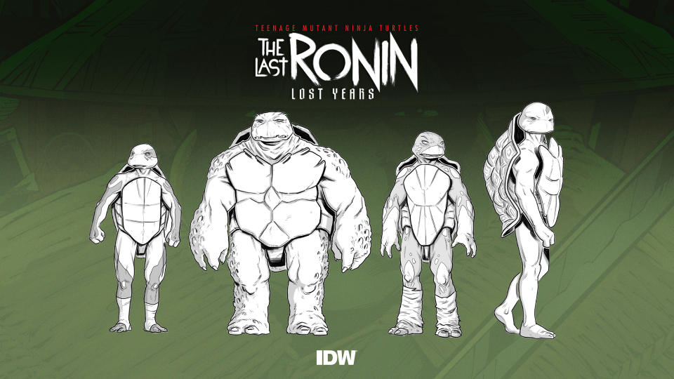TMNT: The Last Ronin - The Lost Years promo art