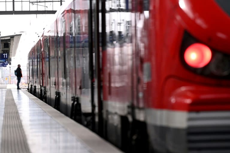 Die Deutsche Bahn stockt angesichts der Fußball-Europameisterschaft ihre Sicherheitskräfte an Bahnhöfen und in Zügen auf. Davon profitierten vor allem die zehn Bahnhöfe der Austragungsorte sowie die Züge dorthin, teilte die Bahn mit. (Kirill KUDRYAVTSEV)