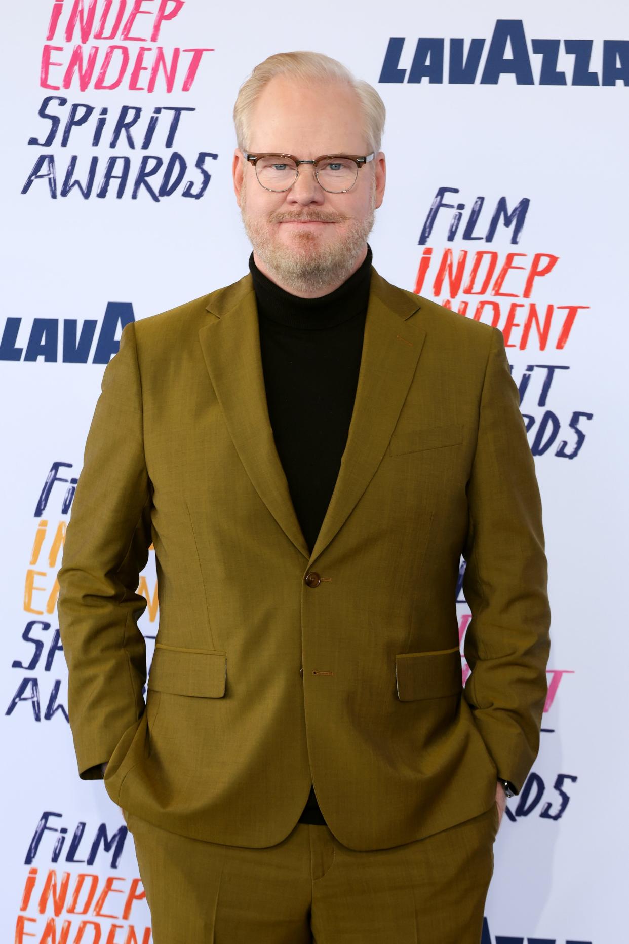 SANTA MONICA, CALIFORNIA - FEBRUARY 25: Jim Gaffigan attends the 2024 Film Independent Spirit Awards on February 25, 2024 in Santa Monica, California. (Photo by Monica Schipper/Getty Images) ORG XMIT: 776073770 ORIG FILE ID: 2038402894