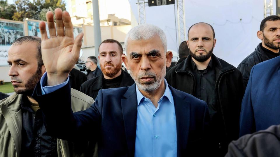 Yahya Sinwar, the Hamas leader in the Gaza Strip. File photo
